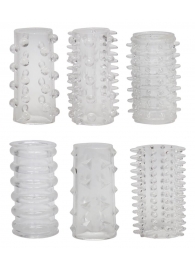 Набор из 6 насадок с шипиками Red Roses - Orion - в Воронеже купить с доставкой