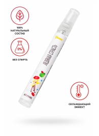 Охлаждающе-возбуждающий оральный спрей «Ледяная страсть» со вкусом мяты и ванили - 10 мл. - ToyFa - купить с доставкой в Воронеже