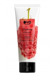 Лубрикант на водной основе OYO Aroma Gel Raspberry с ароматом малины - 75 мл. - OYO - купить с доставкой в Воронеже