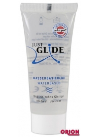 Вагинальная смазка на водной основе JUSTGLIDE - 20 мл. - Orion - купить с доставкой в Воронеже