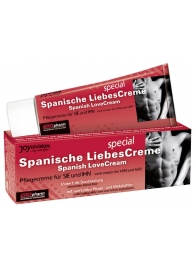 Возбуждающий крем для двоих SPANISCHE LIEBESCREME SPEZIAL - 40 мл. - Joy Division - купить с доставкой в Воронеже