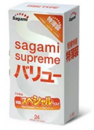 Ультратонкие презервативы Sagami Xtreme SUPERTHIN - 24 шт. - Sagami - купить с доставкой в Воронеже