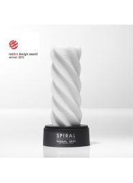 Белый 3D мастурбатор SPIRAL - Tenga - в Воронеже купить с доставкой