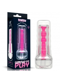 Светящийся в темноте мастурбатор 8.5 Lumino Play Masturbator - Lovetoy - в Воронеже купить с доставкой