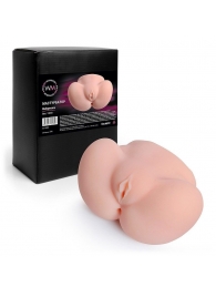 Реалистичный мастурбатор с двумя функциональными отверстиями - Erowoman-Eroman - в Воронеже купить с доставкой