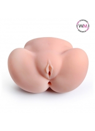 Реалистичный мастурбатор с двумя функциональными отверстиями - Erowoman-Eroman - в Воронеже купить с доставкой