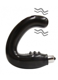 Чёрный массажёр простаты серии Sex Expert - Sex Expert - в Воронеже купить с доставкой