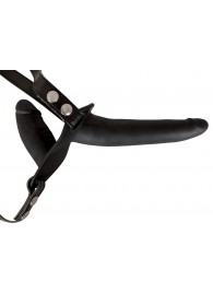 Женский страпон с вагинальной пробкой - 15 см. - Orion - купить с доставкой в Воронеже