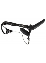 Женский страпон с вагинальной пробкой - 15 см. - Orion - купить с доставкой в Воронеже