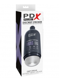 Мастурбатор в бутылке Shower Therapy Deep Cream - Pipedream - в Воронеже купить с доставкой