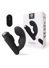 Черный вибромассажер Gladiator - 10,7 см. - S-HANDE - в Воронеже купить с доставкой
