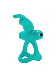 Бирюзовое эрекционное виброкольцо Passionate Figgy - Baile - в Воронеже купить с доставкой