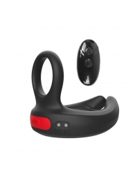 Черное эрекционное виброкольцо Cock Ring с пультом ДУ - I-MOON - в Воронеже купить с доставкой