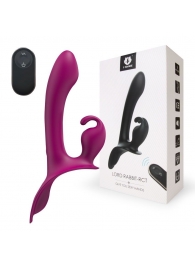 Сливовый страпон Lord Rabbit - S-HANDE - купить с доставкой в Воронеже