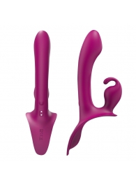 Сливовый страпон Lord Rabbit - S-HANDE - купить с доставкой в Воронеже