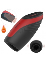 Черно-красный вибромастурбатор King Arthur - S-HANDE - в Воронеже купить с доставкой