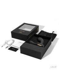 Чёрный перезаряжаемый стимулятор простаты Bruno Black - Lelo - в Воронеже купить с доставкой