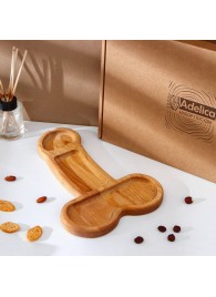 Деревянное блюдо для подачи в форме члена (32,5 х 20 х 1,7 см) - Сима-Ленд - купить с доставкой в Воронеже