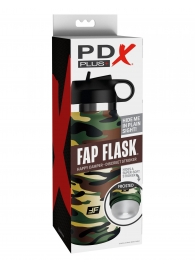 Мастурбатор в камуфляжной колбе Fap Flask - Pipedream - в Воронеже купить с доставкой
