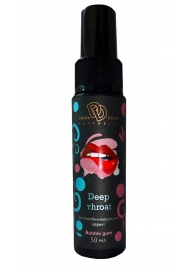 Спрей для горла Deep Throat с десенсибилизирующим эффектом и вкусом бабл-гам - 50 мл. - БиоМед - купить с доставкой в Воронеже