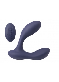 Синий массажер простаты с двумя моторами P-Bliss - Lola Games - в Воронеже купить с доставкой