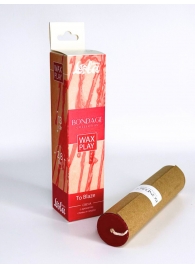 Низкотемпературная свеча для тактильной практики Wax Play To Blaze - Lola Games - купить с доставкой в Воронеже