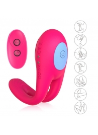 Розовое виброкольцо с пультом ДУ - I-MOON - в Воронеже купить с доставкой