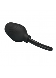 Черный анальный душ с гибким наконечником - Baile - купить с доставкой в Воронеже