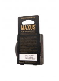 Ультратонкие презервативы MAXUS AIR Ultra Thin - 3 шт. - Maxus - купить с доставкой в Воронеже