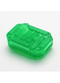Зеленый мастурбатор-стимулятор Tenga Uni Emerald - Tenga - в Воронеже купить с доставкой
