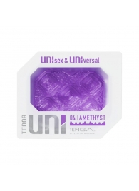 Фиолетовый мастурбатор-стимулятор Tenga Uni Amethyst - Tenga - в Воронеже купить с доставкой