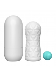 Белый мастурбатор в колбе Victoria - Baile - в Воронеже купить с доставкой