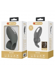 Серое кольцо на пенис с вибрацией - Baile - в Воронеже купить с доставкой