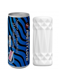 Белый компактный мастурбатор Fine Lady в упаковке-банке - Baile - в Воронеже купить с доставкой