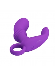 Фиолетовый вибромассажёр для массажа простаты Cayla - 11,2 см. - Baile - в Воронеже купить с доставкой