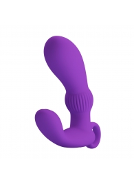 Фиолетовый вибромассажёр для массажа простаты Cayla - 11,2 см. - Baile - в Воронеже купить с доставкой