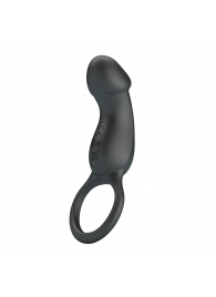 Черное вибрирующее кольцо Trae - Baile - в Воронеже купить с доставкой