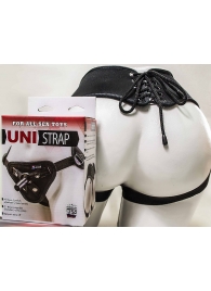 Универсальные трусики Harness UNI strap с корсетом - LOVETOY (А-Полимер) - купить с доставкой в Воронеже