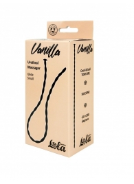 Черный уретральный массажер Glide Small - 30 см. - Lola Games - купить с доставкой в Воронеже