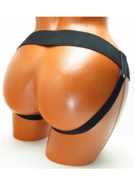 Трусики для страпона коричневого цвета - БДСМ Арсенал - купить с доставкой в Воронеже