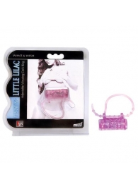 Эрекционное кольцо с вибратором LITTLE LILAC - Dream Toys - в Воронеже купить с доставкой