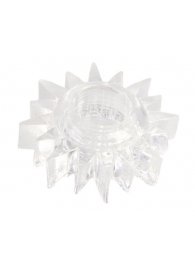 Прозрачное гелевое эрекционное кольцо-солнце - Toyfa Basic - в Воронеже купить с доставкой