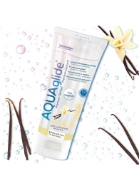 Смазка на водной основе AQUAglide с ароматом ванили - 100 мл. - Joy Division - купить с доставкой в Воронеже