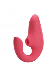 Розовый вибромассажер для двойной стимуляции Womanizer Blend - Womanizer