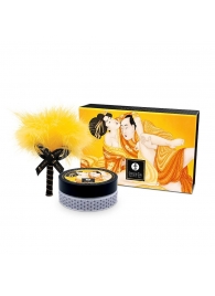 Массажная пудра с ароматом манго Luscious Mango - Shunga - купить с доставкой в Воронеже