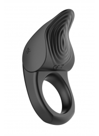 Черное эрекционное виброкольцо Vibro Lust Ring - MALESATION - в Воронеже купить с доставкой