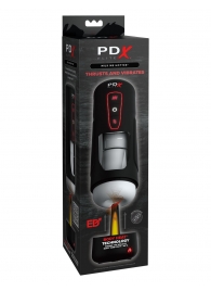 Автоматический мастурбатор с функцией нагрева Milk Me Hotter - Pipedream - в Воронеже купить с доставкой