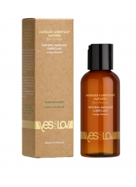 Натуральная массажная смазка Natural Lubricant Orange Blossom - 100 мл. - YESforLOV - купить с доставкой в Воронеже