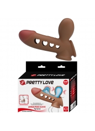 Насадка на пенис с эффектом расширения Tyronn - 16,1 см. - Baile - в Воронеже купить с доставкой