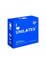 Классические презервативы Unilatex Natural Plain - 3 шт. - Unilatex - купить с доставкой в Воронеже